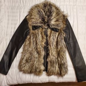 Venus Fur Leather Jacket